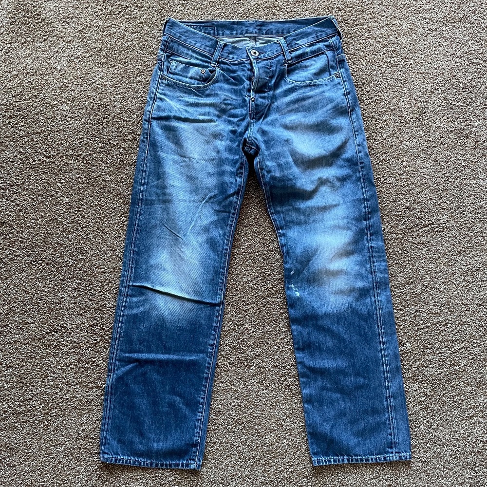 G-Star Defend Loose Jeans - Men's W-32" I-30"